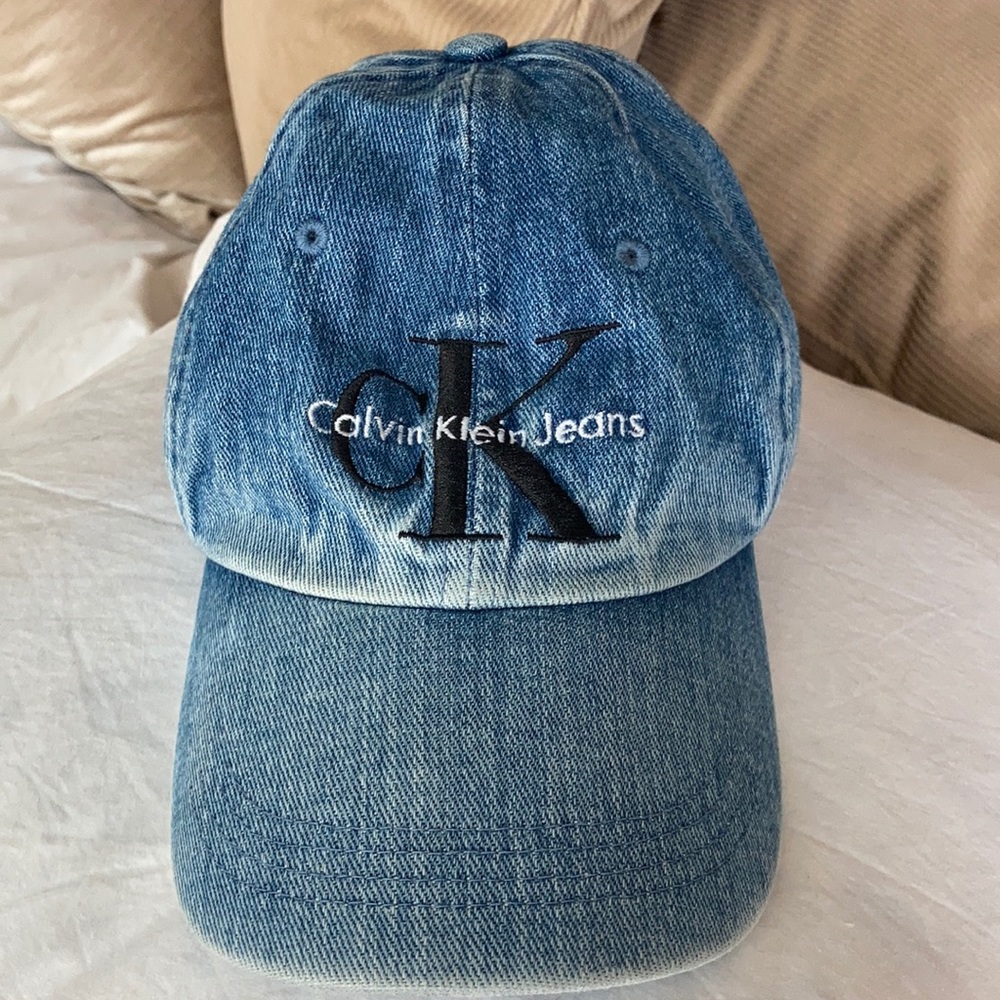 ❤️Sold❤️Calvin Klein Jeans Denim Baseball Cap Hat